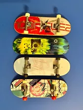 4 tech decks ..... 1 brand new deck