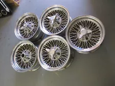 VINTAGE DAYTON WIRE WHEELS MERCEDES BENZ 450 SL 560 SL GOING CHEAP !!!