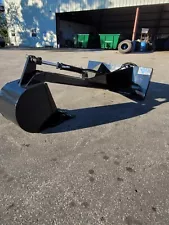 AVANT LOADER BACKHOE ATTACHMENT HD 6' DEPTH 12" BUCKET