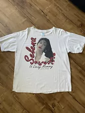 Vintage Single Stitch Selena Quintanilla Size XL