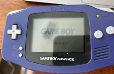 Nintendo Game Boy Advance Handheld System - Indigo