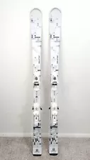 159 cm SALOMON PURE WHITE All Mountain Rocker Women's Skis