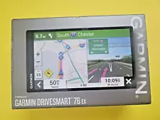 NEW - GARMIN DriveSmart 76 Ex 7" GPS Navigator Bluetooth WiFi - Free ShipN!