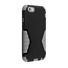 Verizon Shock Absorbent Rugged Case for iPhone 6 Plus/6s Plus - Black/Gray