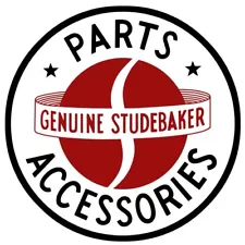 Genuine Studebaker Parts & Accessories NEW Sign: 28" Diameter ROUND USA STEEL