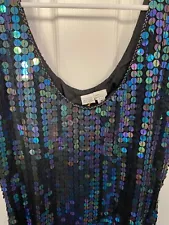 Vintage Beaded Sequin Dress Small bought in NYC sample sale 1980