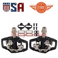 2X PD-M820 SPD MTB Trail Pedals Clipless w/ SM-SH51 PD-M80 For Shimano Deore XT