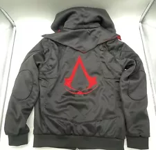 Assassins Creed Hooded Jacket Black - Glitch Gear