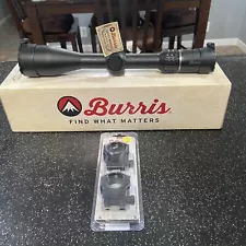 Burris Veracity 3-15x50mm Ballistic Plex E1 FFP Reticle