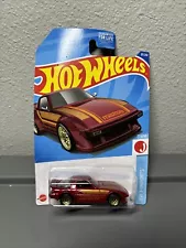 Hot Wheels Mazda RX-7 Dark Red 97/250 2022 HW J-Imports 1/10