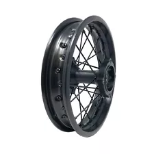 MYK Wheel Rim Rear 1.85x12” fits tire 80/100-12 (3.00-12) for Off-Road Dirt Bike