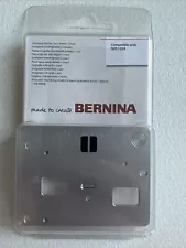 Bernina Q20 Q24 Black Stitch Plate Twin Needle