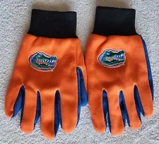 Florida Gators NCAA Adult Winter Utility Gloves in Blue, Orange & Black