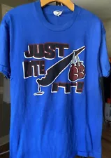 Rare Vintage 90s Mike Tyson Just Bite It Nike T Shirt