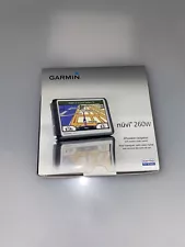 NEW GARMIN NUVI 260 W NAVIGATION SPOKEN STREET NAMES