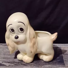 New ListingSad puppy dog planter 5.5" Cocker Spaniel figure