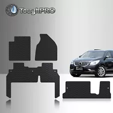 ToughPRO Floor Mats + 3rd Row Black For Buick Enclave Bench 2009-2017