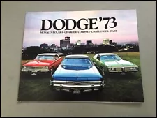 1973 Dodge 40-page Car Brochure Catalog Monaco Challenger Charger Dart Polara