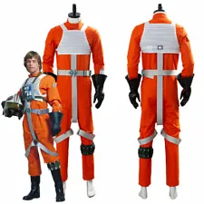 NEW Star Wars X-WING Rebel Pilot Cosplay Costume Jumpsuit Uniform Outfit