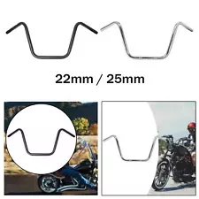 10" Rise Ape Hanger Handlebar for Harley Street Motorcycle Retro Cruiser