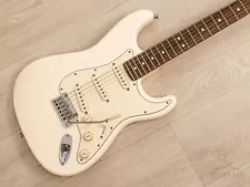 2009 Fender Jeff Beck Artist Series Stratocaster Olympic White, Near-Mint, Case