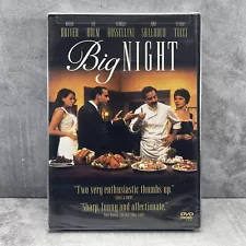 Big Night (1996) DVD 2001 Widescreen Tony Shalhoub Stanley Tucci NEW SEALED