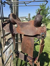 Tami Semas Saddle 14" 6.5 Regular Horse Tack Barrel Racing