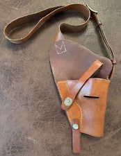 NEW EL PASO SADDLERY 1942 TANKER N Frame 4 in. RIGHT Hand RUSSET