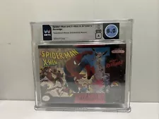 Spider-Man and The X-Men in Arcade's Revenge (SNES) WATA 8.0 Sealed Game