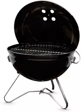 Weber Smokey Joe Black Portable Charcoal Grill, 14 in.