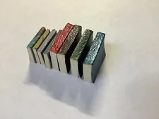 Set of miniature books for doll's house bookshelves; 1:12 scale