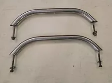 Boat Stainless Steel Grab Handle Bar Rail 14 Inch 2 Handles