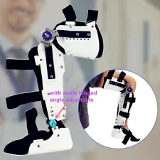 Knee Ankle Foot Orthosis Support Lower Limbs Brace Adjustable KAFO Universal