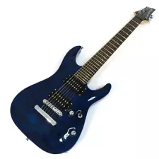 Schecter Jol-Ct-7 Bkaq / Electric Guitar 7 Strings Multi-Strings