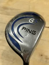 Ping G5 #3 Wood 13° JZ Stiff Steel Flex Original Grip 43.5” NICEST ON EBAY