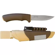 Mora Knives Bushcraft Fixed Blade Knife Brown Polymer Handle Plain Edge 13033