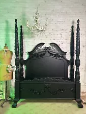 Painted Cottage Shabby Chic French Queen Size Bed