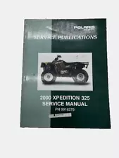 2000 Polaris Xpedition 325 Factory Repair Service Manual Book SKUS