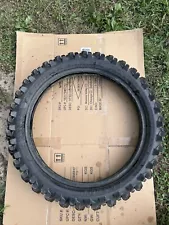 Dunlop Geomax MX14 110/90-19 62M Sand/Mud Knobby Dirt bike Tire Lot Of Life Left