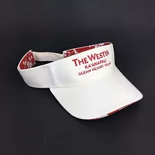 THE WESTIN Kaanapali Beach Ocean Resort Maui Hawaii Sun Visor Hat Adj. Men Size