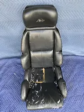 89-93 Corvette C4 Seat Frame Assembly Driver Left Black / Foam