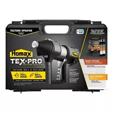 NEW Homax TexPro, Texture Sprayer with Carry Case, TP01