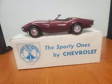 AMT 1970 Chevrolet Corvette Convertible Maroon Promo Car..Rare Color