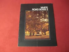 1979 White Autocar Rig Semi Truck Sales Brochure Booklet Catalog