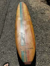 Duke Kahanamoku Surfboard Longboard Vintage 1960s