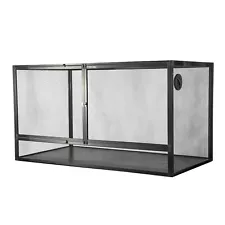 Reptile Enclosure Screen Cage 39”x20”x20” 66Gal Whole Mesh Low Habitat