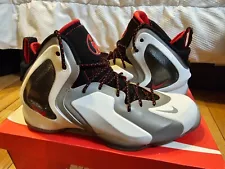 Nike Lil Penny Posite 'Chilling Red' Basketball Sneaker Men Sz 8.5 630999-100NEW