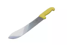 Victorinox 10 inch Blade Butcher Knife Non Slip Yellow Fibrox Handle New