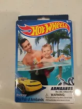 Hotwheels Inflatable Armbands Boys Cars Arm Bands Swimming Pool Aid 3-6 Years