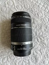 Canon EF-S 55-250mm f/4-5.6 IS Lens